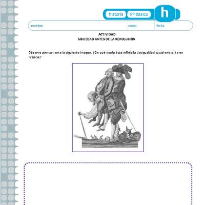 Sociedad antes de la Revolución Francesa Sociedad antes de la Revolución Francesa