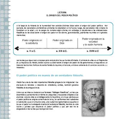 El origen del poder El origen del poder