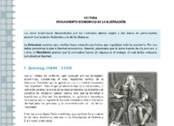 Pensamiento económico de la Ilustración Pensamiento económico de la Ilustración