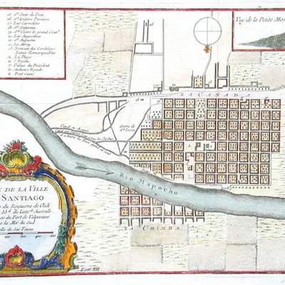 Plano de Santiago Plano de Santiago