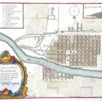 Plano de Santiago Plano de Santiago