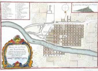 Plano de Santiago Plano de Santiago