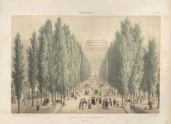 Paseo de la Cañada (actual Alameda) Paseo de la Cañada (actual Alameda)