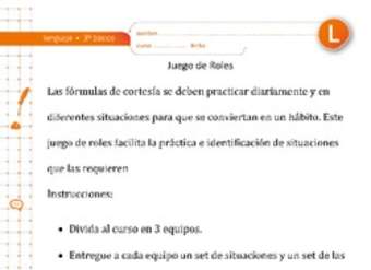 Juego de roles Juego de roles