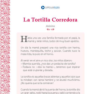 La tortilla corredora La tortilla corredora