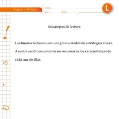 Estrategias de lectura Estrategias de lectura