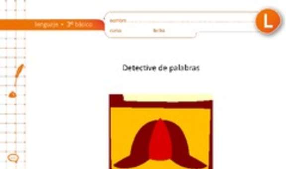 Detective de palabras Detective de palabras