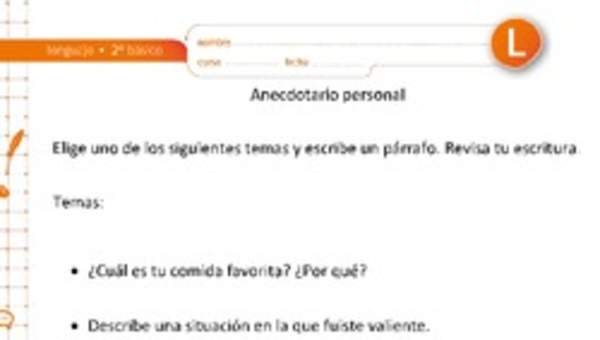 Anecdotario Anecdotario