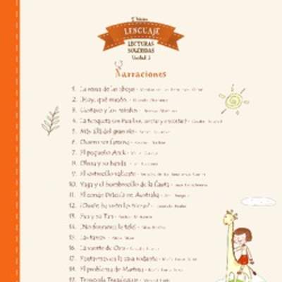 Lecturas sugeridas para la unidad 3: narraciones Lecturas sugeridas para la unidad 3: narraciones