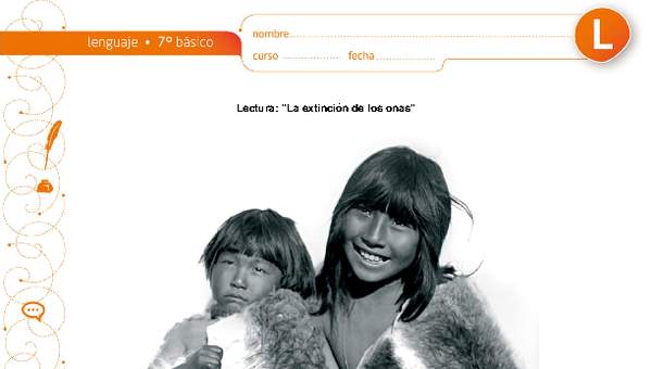 La extinción de los onas La extinción de los onas