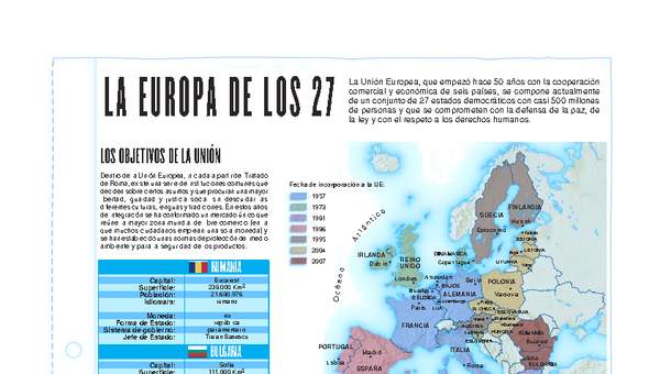 La Europa de los 27 La Europa de los 27