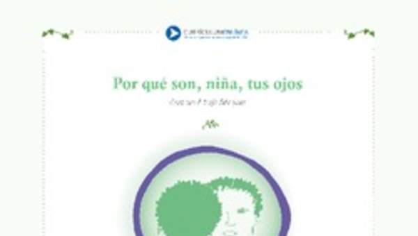 Porque son niña tus ojos Porque son niña tus ojos