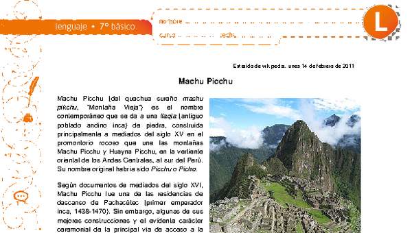 Machu Pichu Machu Pichu