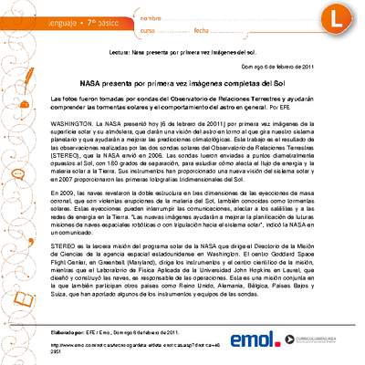 NASA presenta por primera vez imágenes completas del Sol NASA presenta por primera vez imágenes completas del Sol