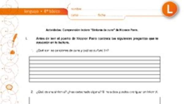 Comprensión de lectura: Sinfonía de cuna Comprensión de lectura: Sinfonía de cuna