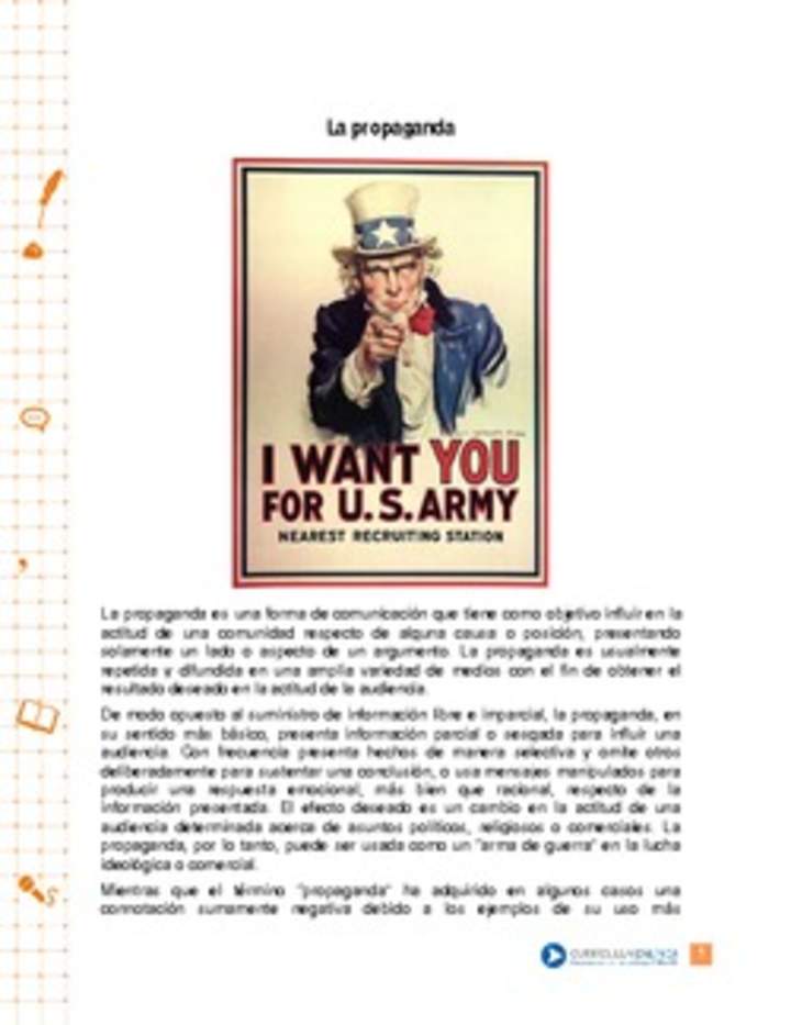 La propaganda La propaganda