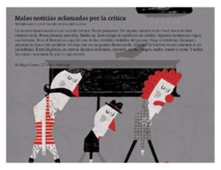 Malas noticias aclamadas por la crítica Malas noticias aclamadas por la crítica