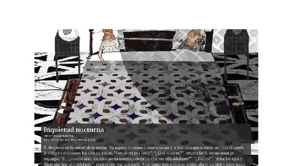 Inquietud nocturna Inquietud nocturna