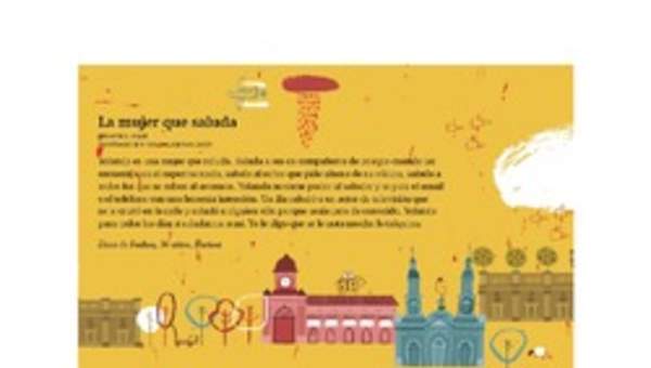 La mujer que saluda La mujer que saluda