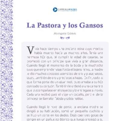 La pastora y los gansos La pastora y los gansos