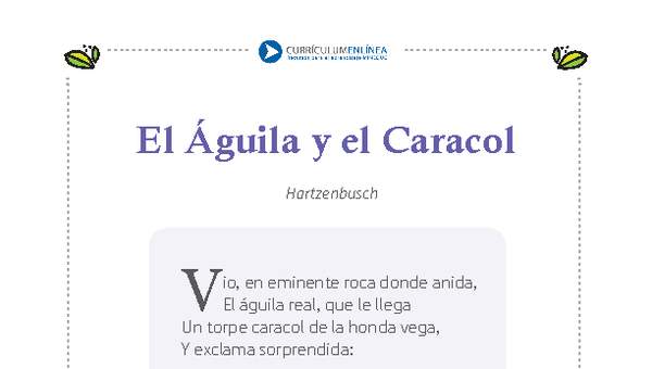 El águila y el caracol