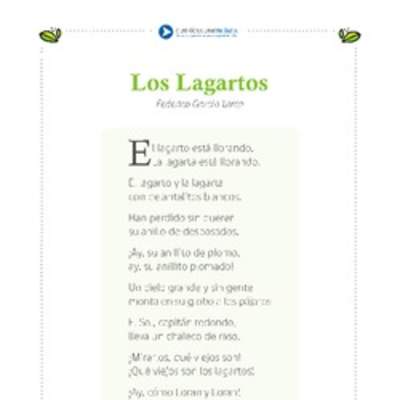 Los lagartos Los lagartos