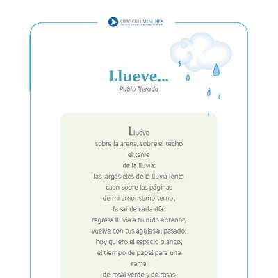 Llueve Llueve