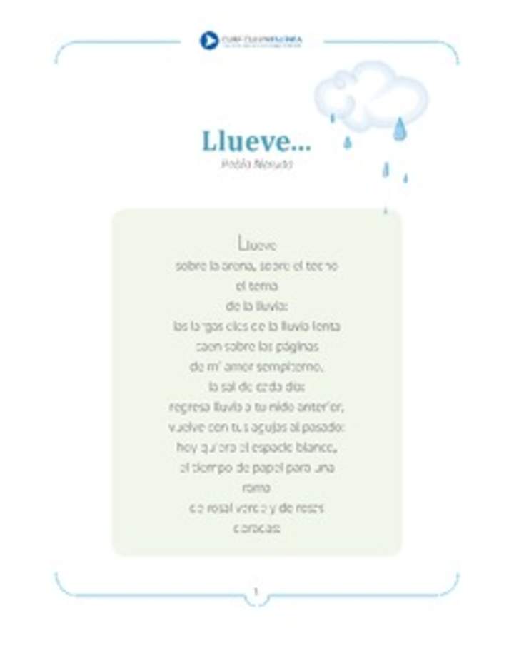 Llueve Llueve
