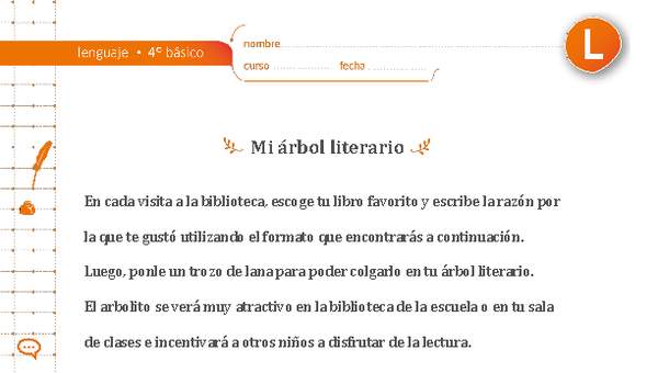 Árbol literario Árbol literario