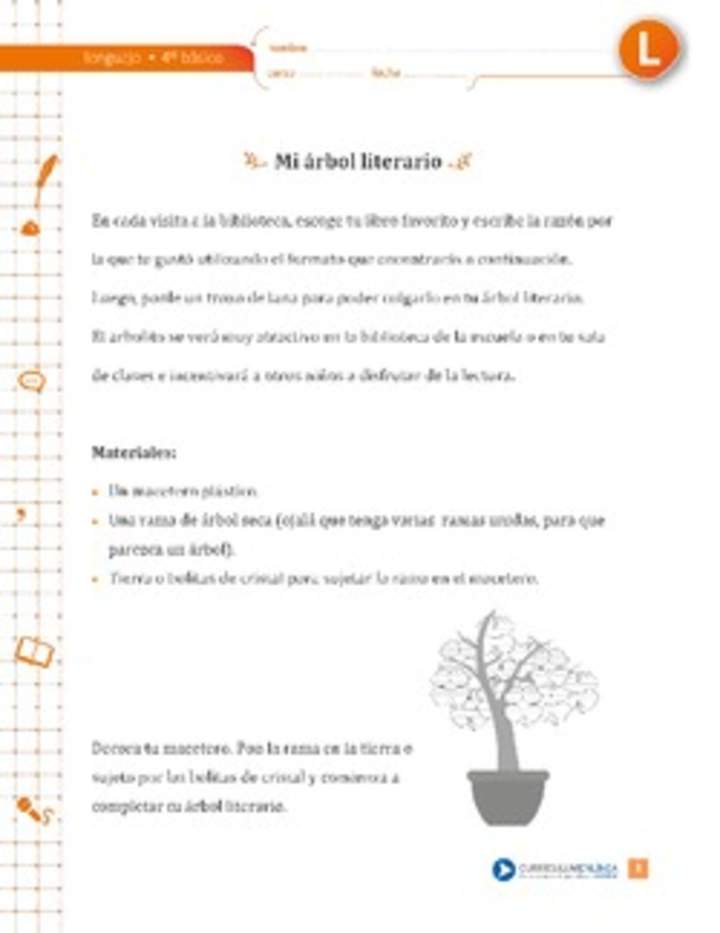 Árbol literario Árbol literario