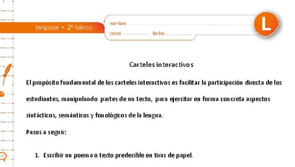 Carteles interactivos Carteles interactivos