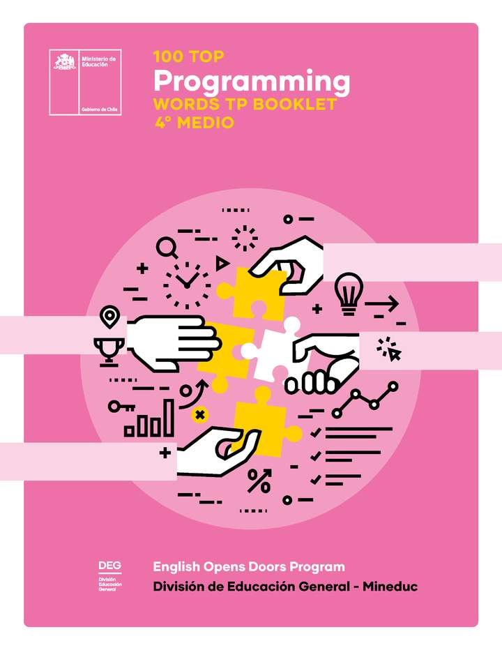 100 Top. Programming. Words TP booklet 4° medio