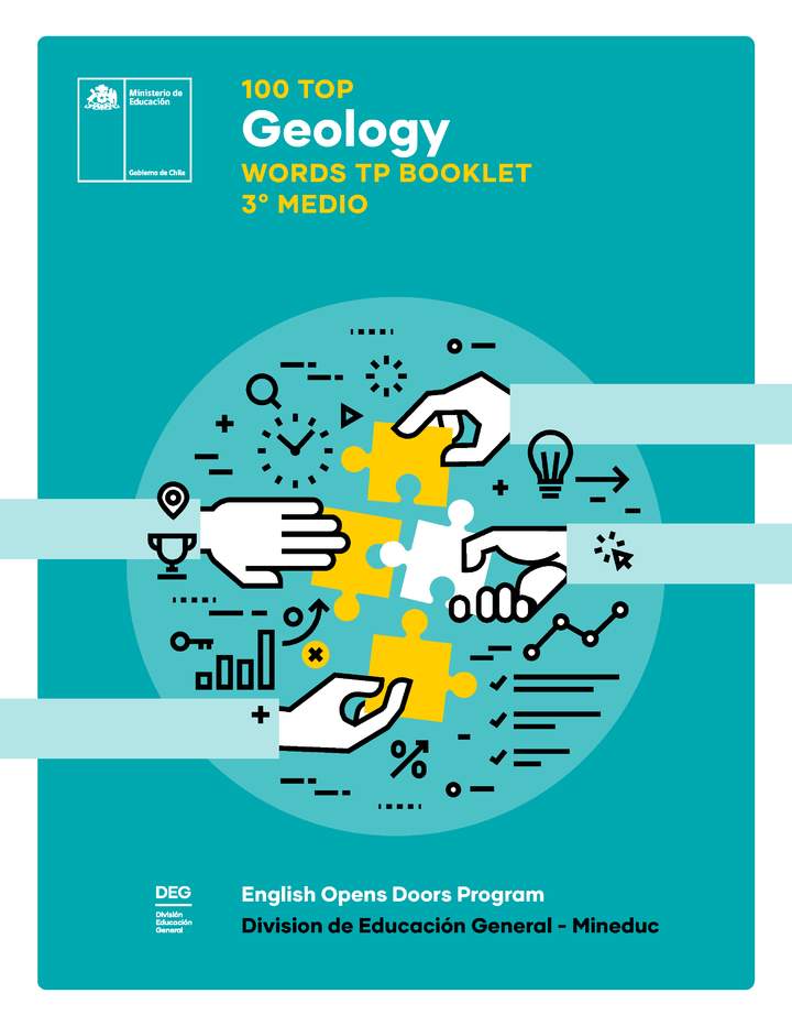 100 Top. Geology. Words TP booklet 3° medio