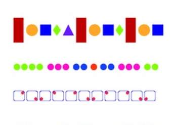 Reconocer y continuar patrones I Reconocer y continuar patrones I