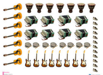 Imagen de instrumentos musicales (I) Imagen de instrumentos musicales (I)