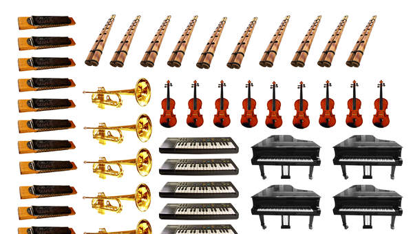 Imagen de instrumentos musicales (II) Imagen de instrumentos musicales (II)