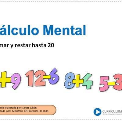Cálculo mental contando hacia delante Cálculo mental contando hacia delante