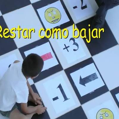 Restar como bajar Restar como bajar