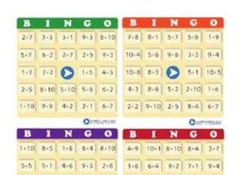 Bingo usando adiciones (III)