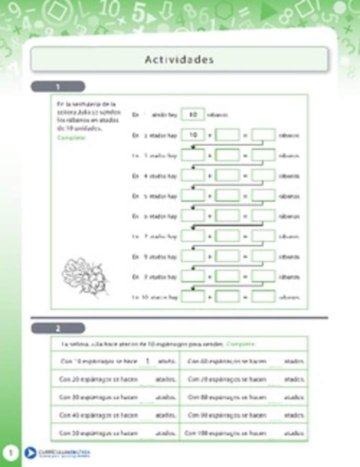 Resolución de problemas de adición y sustracción utilizando decenas Resolución de problemas de adición y sustracción utilizando decenas