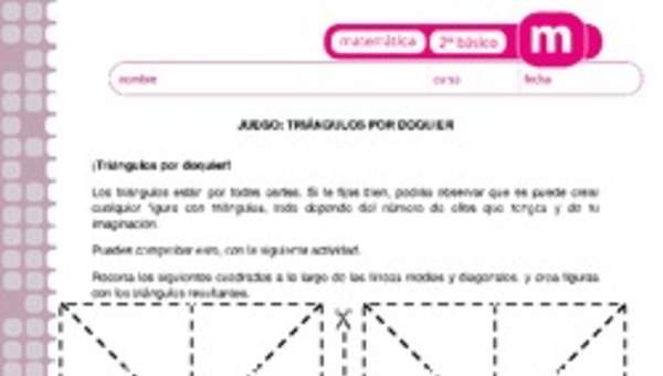 Triángulos por doquier Triángulos por doquier