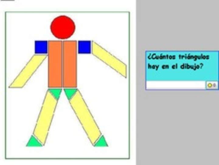 Número de triángulos en figuras (III) Número de triángulos en figuras (III)