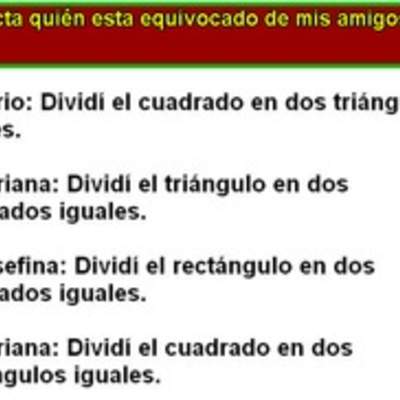 ¿Quién está equivocado? ¿Quién está equivocado?