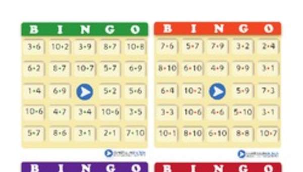 Bingo usando multiplicaciones (I) Bingo usando multiplicaciones (I)