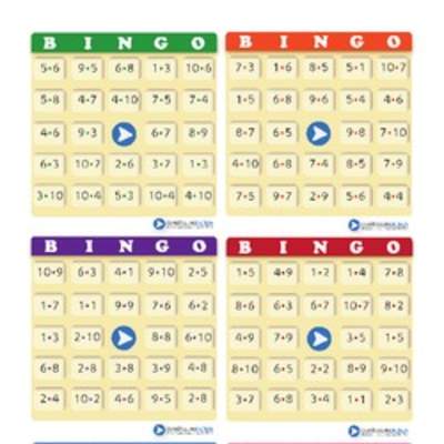 Bingo usando multiplicaciones (III) Bingo usando multiplicaciones (III)