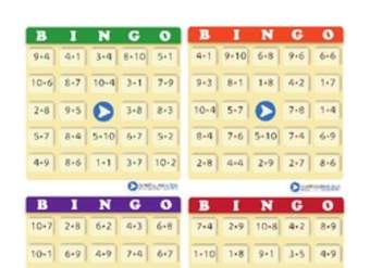 Bingo usando multiplicaciones (IV) Bingo usando multiplicaciones (IV)