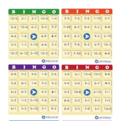 Bingo usando multiplicaciones (V) Bingo usando multiplicaciones (V)