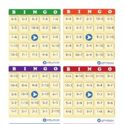 Bingo usando multiplicaciones (VII) Bingo usando multiplicaciones (VII)