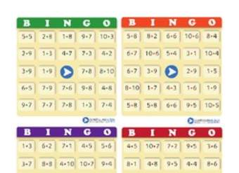 Bingo usando multiplicaciones (VIII) Bingo usando multiplicaciones (VIII)