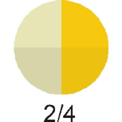 Ejemplo de fracciones con denominador cuatro de forma pictórica y simbólica Ejemplo de fracciones con denominador cuatro de forma pictórica y simbólica